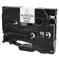 Compatible Replacement for TZe221 Black on White Tape for the Brother P-Touch