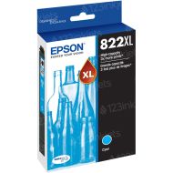 OEM Epson 822XL High Yield Cyan Ink Cartridge