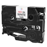 Compatible Replacement for TZe-232 Red on White Tape (Brother P-Touch Series)