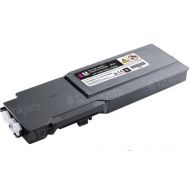 Dell 331-8431 (XKGFP) Extra HY Magenta OEM Toner for C3760 & C3765 