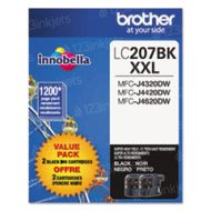 Brother LC2072PKS Super HY Black Genuine Ink