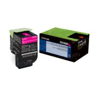 Lexmark 70C1XM0 Extra HY Magenta OEM Toner Cartridge