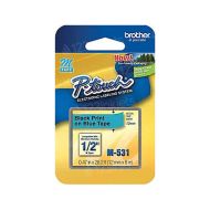 Brother M531 OEM Black on Blue Tape