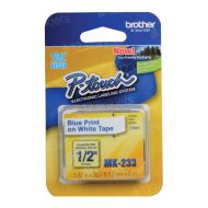 Brother MK233 OEM Blue on White Tape