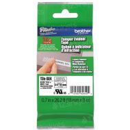Brother TZeSE4 OEM Black on White Tape