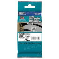 Brother TZeFX251 OEM Black on White Tape