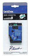 Brother TC8001 OEM Black on Green Tape