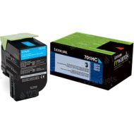 Lexmark 70C1HC0 (701HC) HY Cyan OEM Toner Cartridge