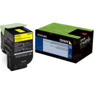 Lexmark 70C1HY0 (70C1HY) HY Yellow OEM Toner Cartridge