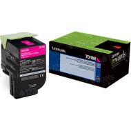 Lexmark 70C10M0 OEM Laser Toner Cartridge, Magenta