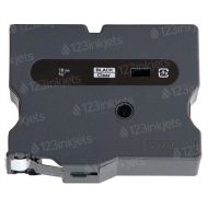 Brother TX1411 OEM Black on Clear Tape