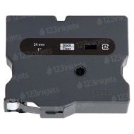 Brother TX1511 OEM Black on Clear Tape