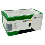 Lexmark OEM 24B7517 Yellow Toner Cartridge