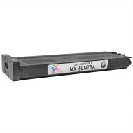 Compatible MX-50NTBA Black Toner for Sharp