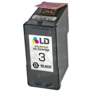 Remanufactured Lexmark #3 Black Ink