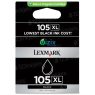 OEM Lexmark #105XL HY Black Ink