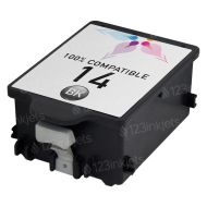 Remanufactured Black Ink for HP 14