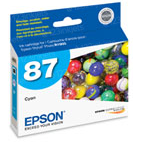 Epson OEM T087220 Cyan Ink Cartridge