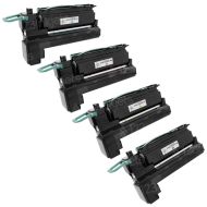 Set of 4 Lexmark Remanufactured X792 Extra High Yield Toner Cartridges (Bk/C/M/Y)