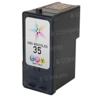 Remanufactured Lexmark #35 HC Color Ink