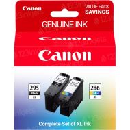 OEM Canon PG-295/CL-286 (6196C004) High Yield Value Pack Ink Cartridge