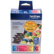 OEM Brother LC753PKS HY C/M/Y Ink Cartridges, 3 Pack