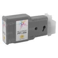 Compatible PFI-206Y Yellow Ink for Canon