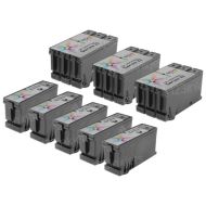 Compatible Set of 8 Replacements for Dell Series 22 Black and Color Ink