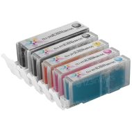 Compatible PGI270XL and CLI271XL: 1 Pigment Bk PGI270XL and 1 Each of CLI271XL (Bk, C, M, Y) Ink for Canon