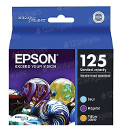 OEM Epson 125 3-Color Multipack