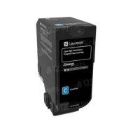 Original Lexmark 84C1HC0 HY Cyan Toner,