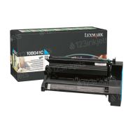 Lexmark 10B041C Cyan OEM Toner