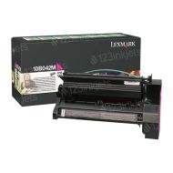 Lexmark 10B042M HY Magenta OEM Toner