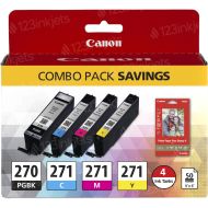 OEM 0373C005 (PGI-270 / CLI-271) 4-Color Multipack Canon Ink