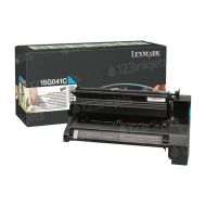 Lexmark 15G041C Cyan OEM Toner