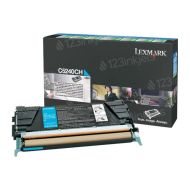 Lexmark C5240CH HY Cyan OEM Toner