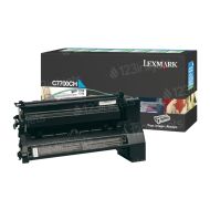 Lexmark C7700CH HY Cyan OEM Toner