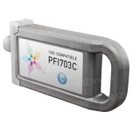Compatible PFI-703C Cyan Ink for Canon