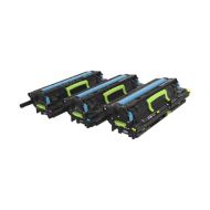 Lexmark 72K0F50 Developer & Photoconductor OEM CMY Developer Kit & Photoconductors Pack