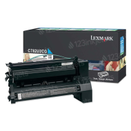 OEM Lexmark C782U2CG Extra HY Cyan Toner