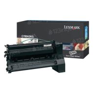 Original Lexmark C780A2KG Black Toner 