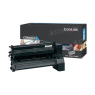 Original Lexmark C780A2CG Cyan Toner 