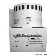 Brother DK2223 OEM Paper Label