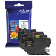 OEM Brother LC30173PK HY Ink Set of 3: 1 of C/M/Y