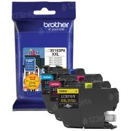 OEM Brother LC30193PK Super HY Ink Set of 3: 1 of C/M/Y