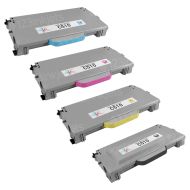 Remanufactured Lexmark C510, HY (Bk, C, M, Y) Toner Cartridges
