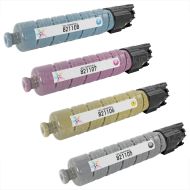 Compatible Ricoh 82110 Black, Cyan, Magenta, and Yellow Toner - 4-Pack