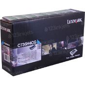 OEM Lexmark C736H4CG HY Cyan Toner