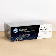 OEM HP 312X 2-pack High Yield Black LaserJet Toner Cartridge, CF380XD
