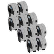 Compatible Replacement for Brother DK-1203 White Label 10 Pack